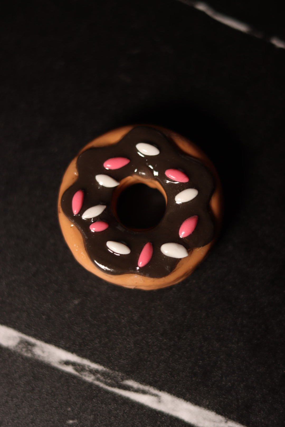 Large Doughnut Clay Magnet
