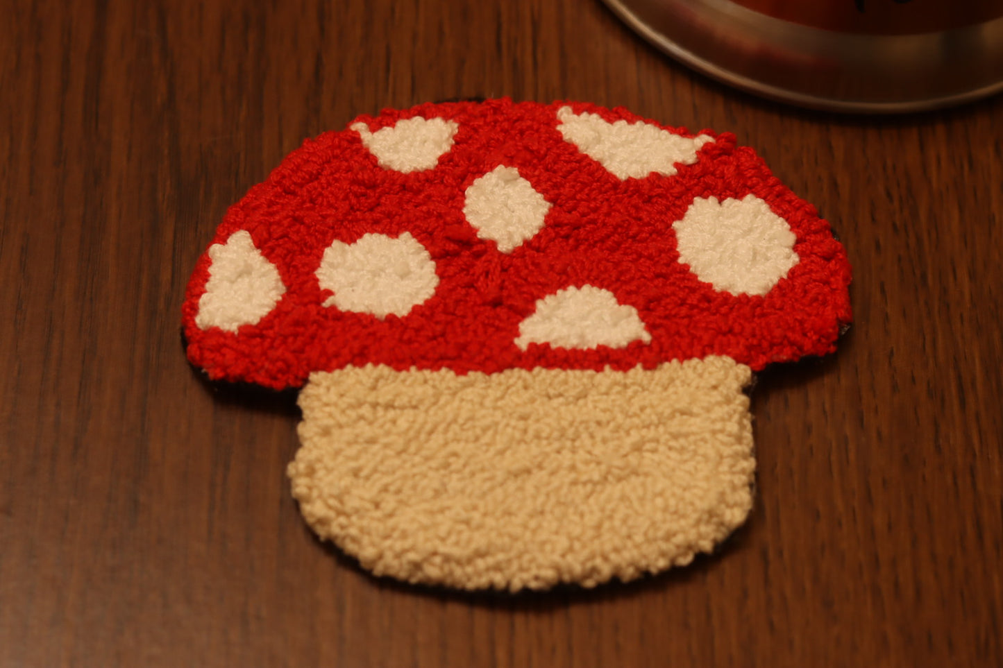 Mushroom Mug Rug