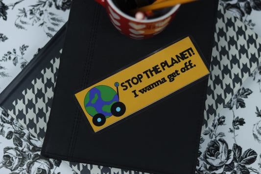 Stop The Planet! Bookmark