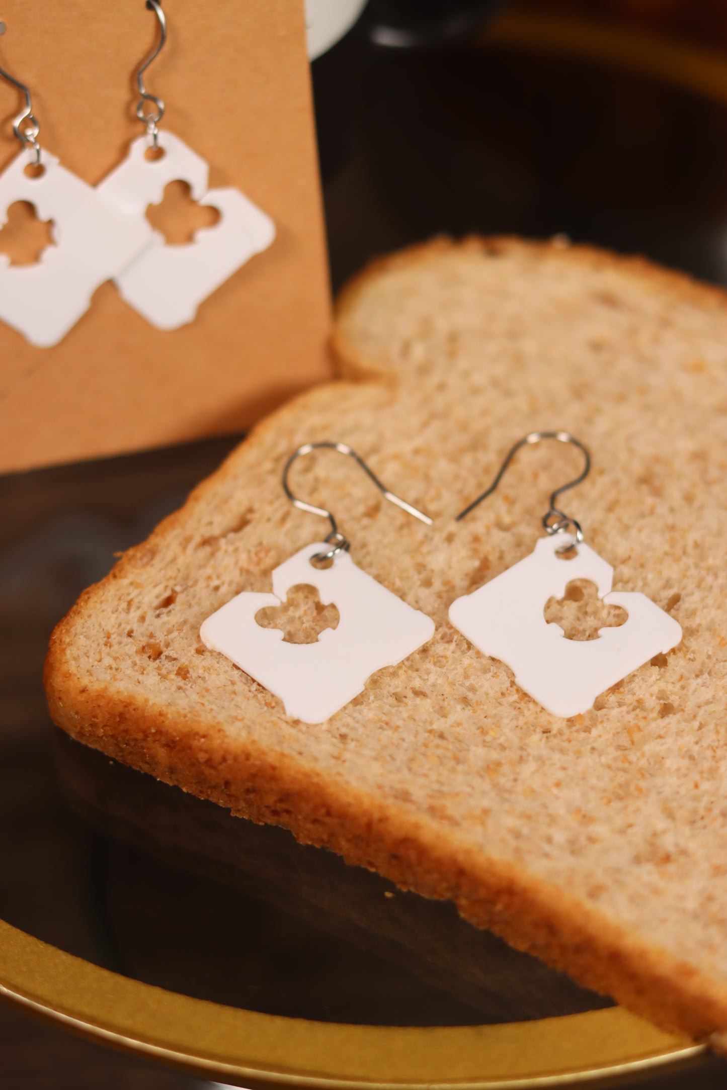 Bread Tag Earrings