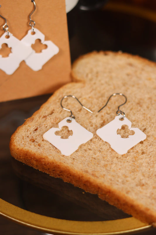 Bread Tag Earrings