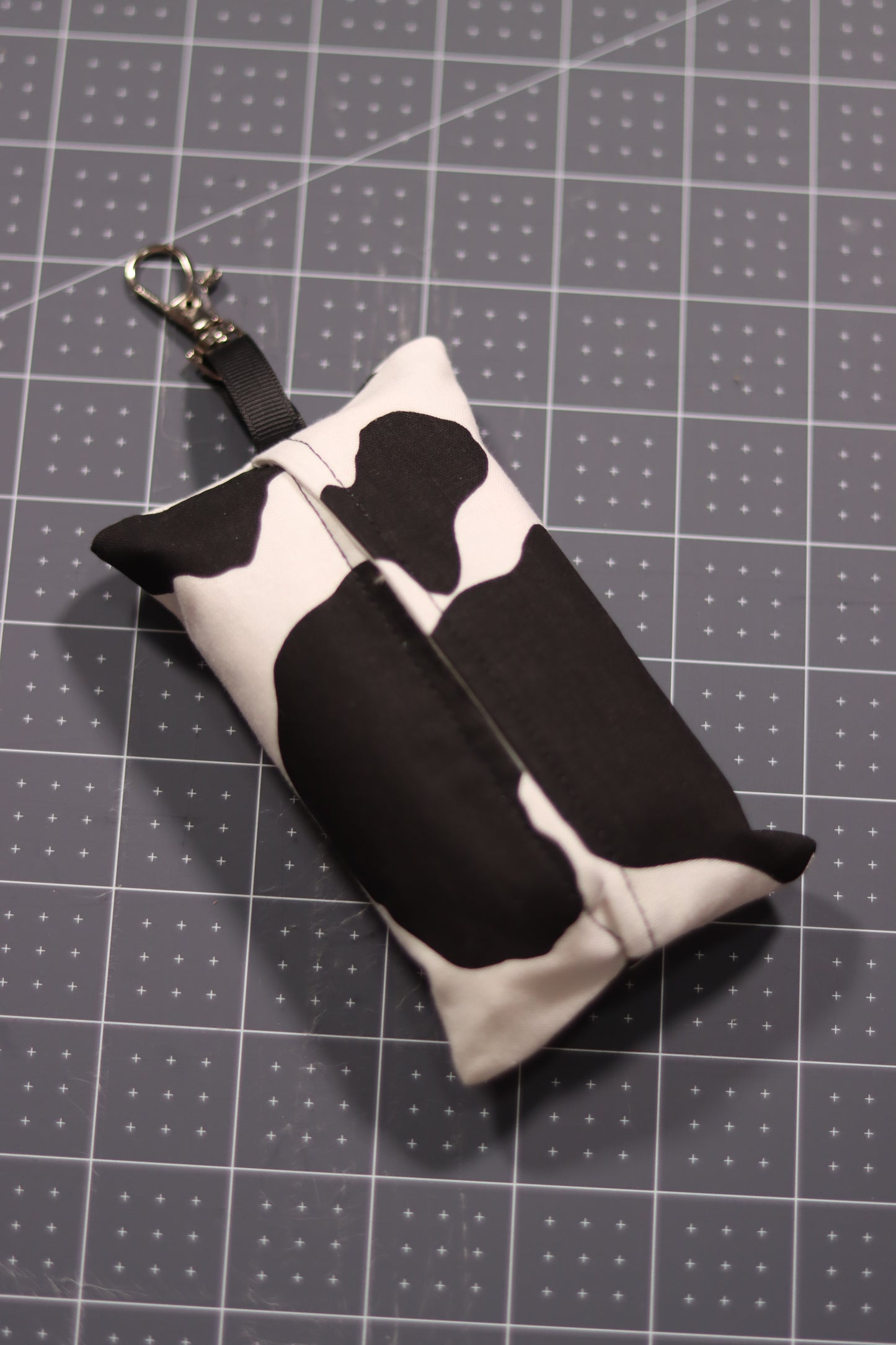 Cow Print Tissue Pouch