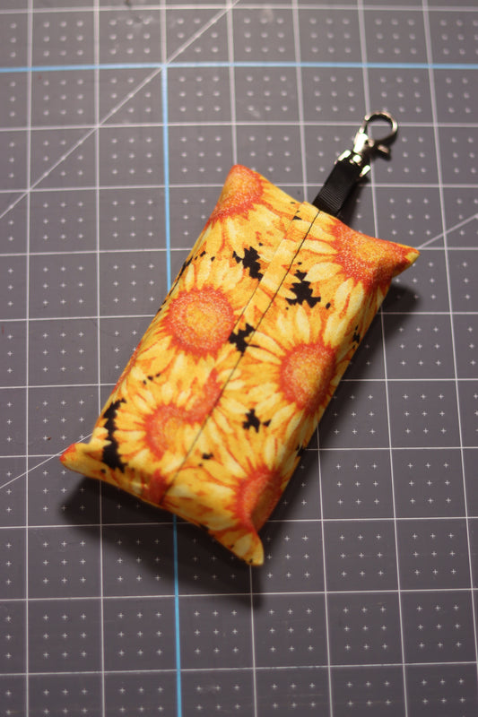 Sunflowers Tissue Pouch